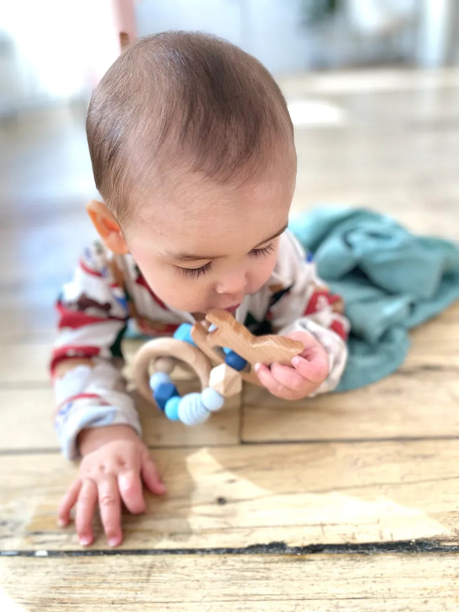 Rocking Horse Wooden Rattle