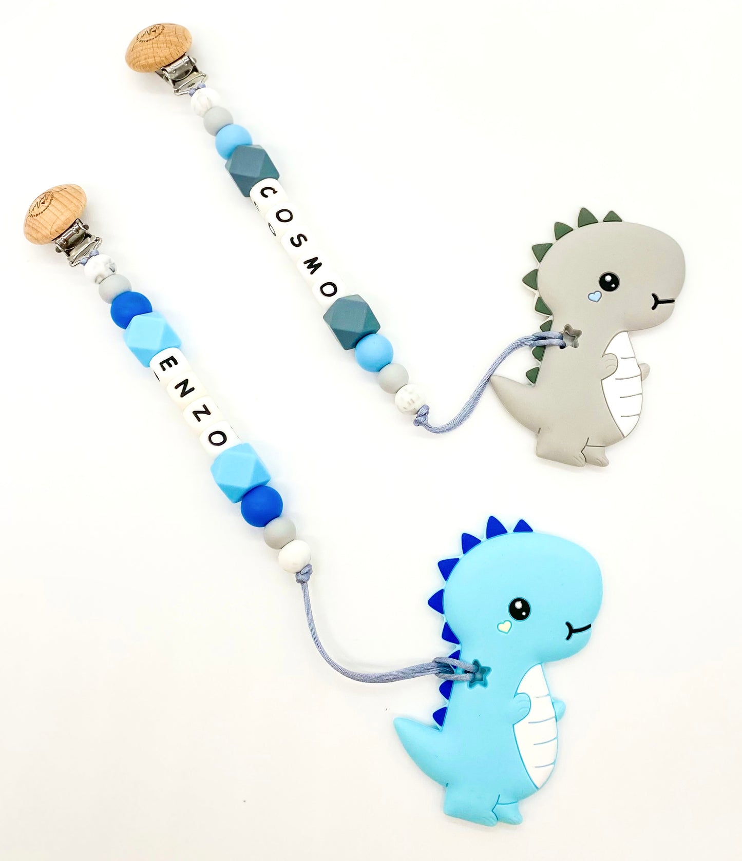 Dinosaur Teether + Clip