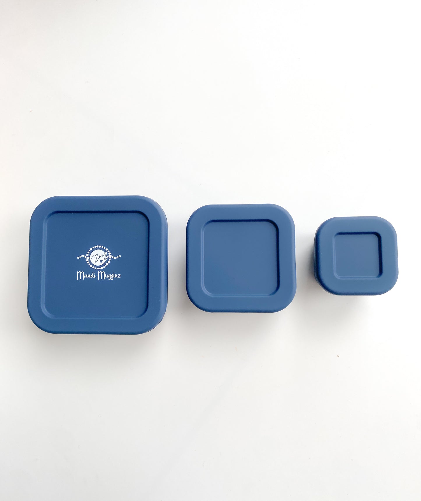 Silicone 3 Pack Snack Containers