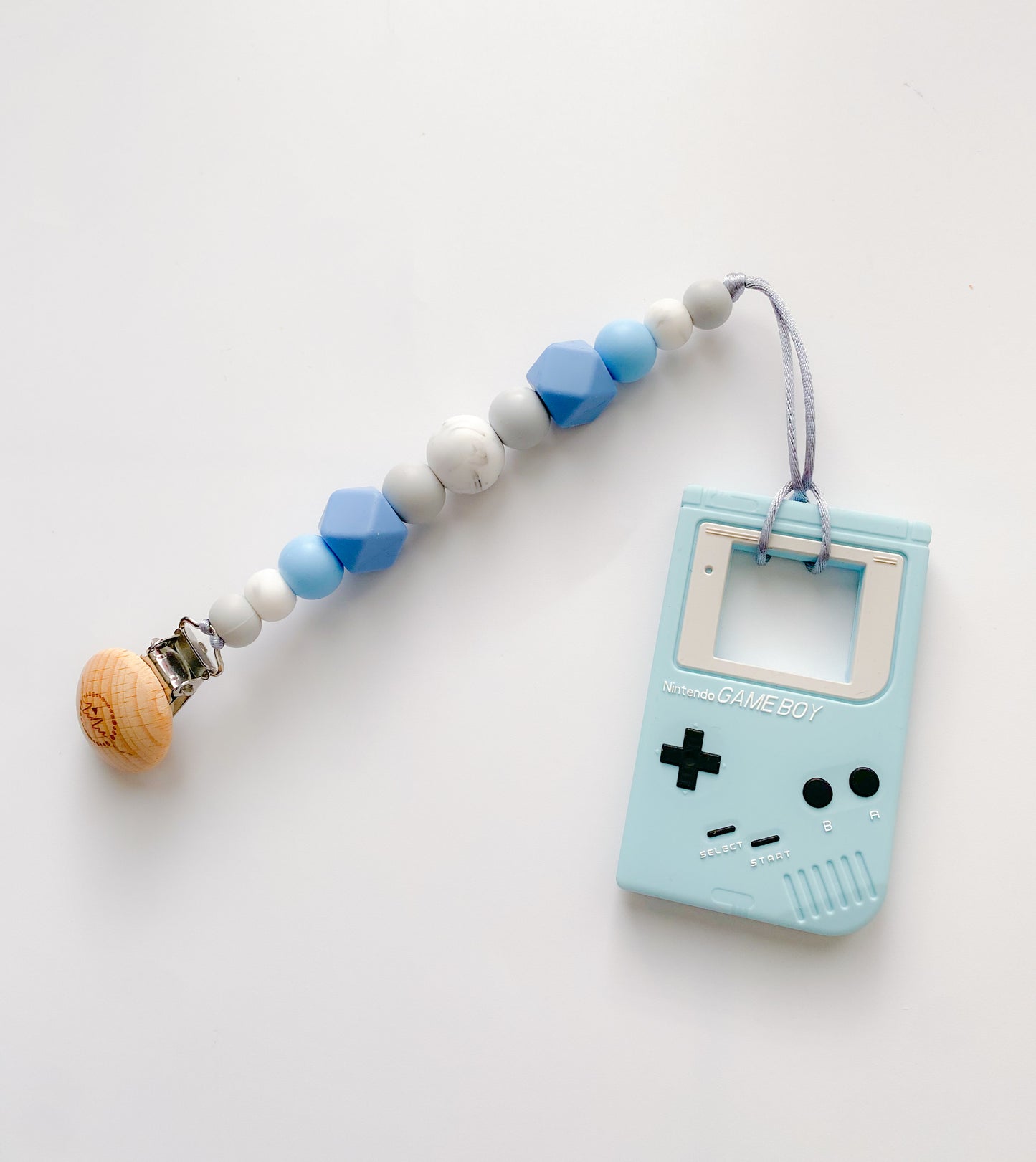Gameboy Teether + Clip