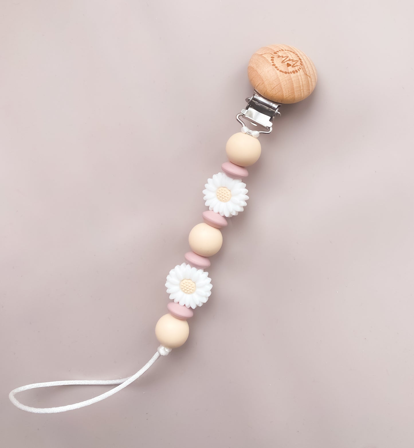 Flower Pacifier Clips