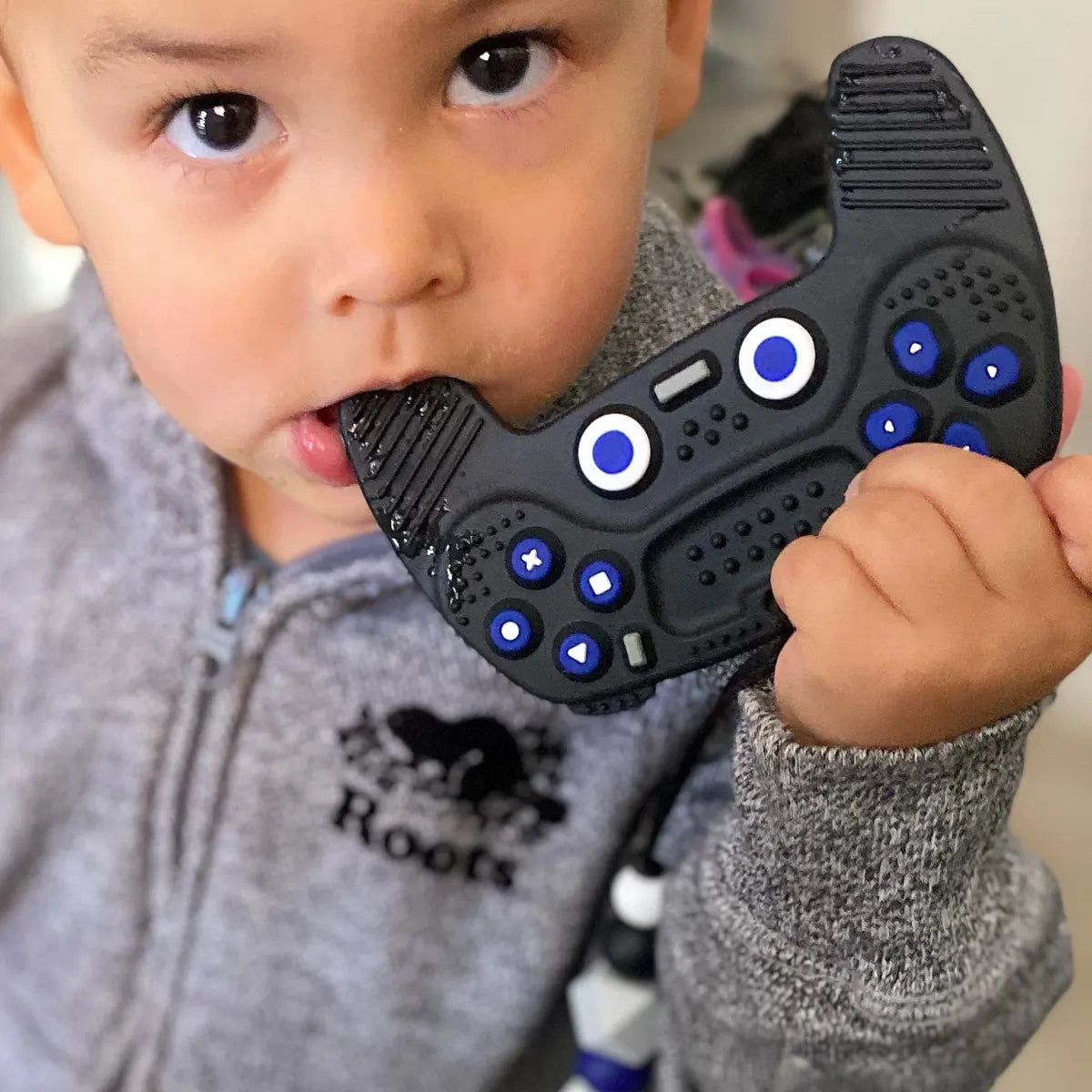 Video Game Teether + Clip