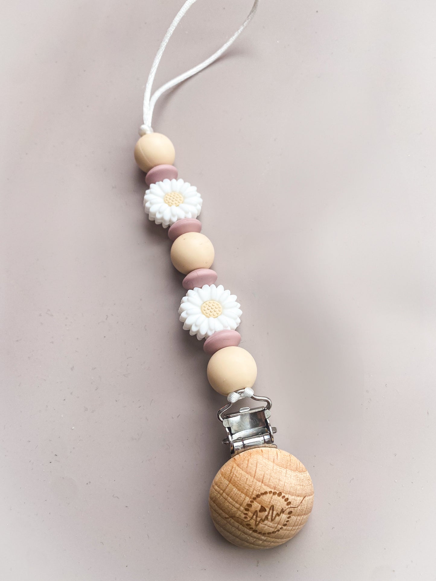 Flower Pacifier Clips