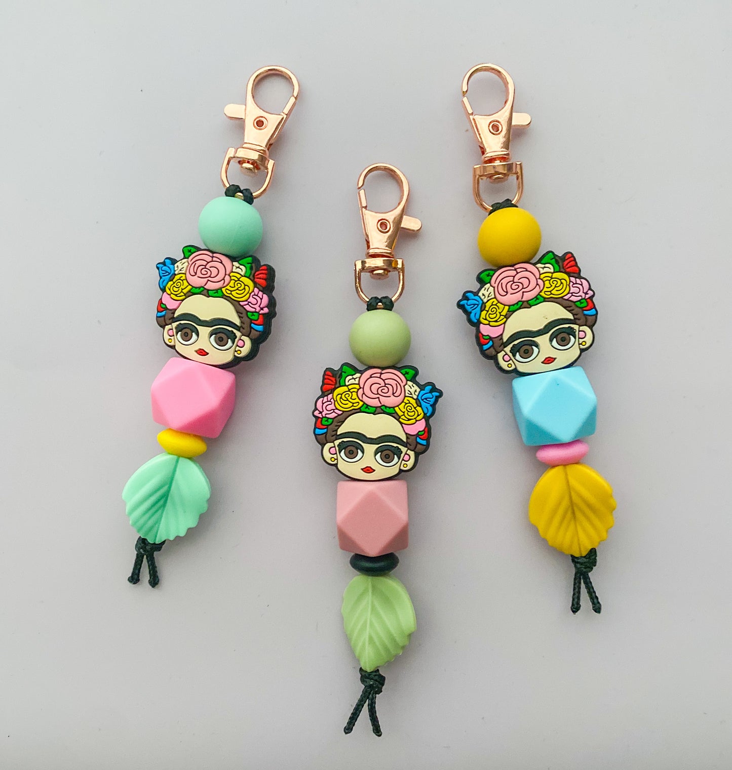 Frida Keychain/Zipper Pull