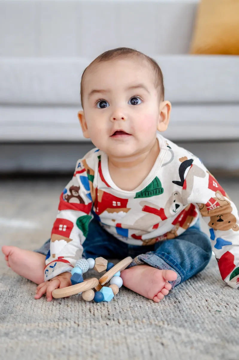 Rocking Horse Wooden Rattle