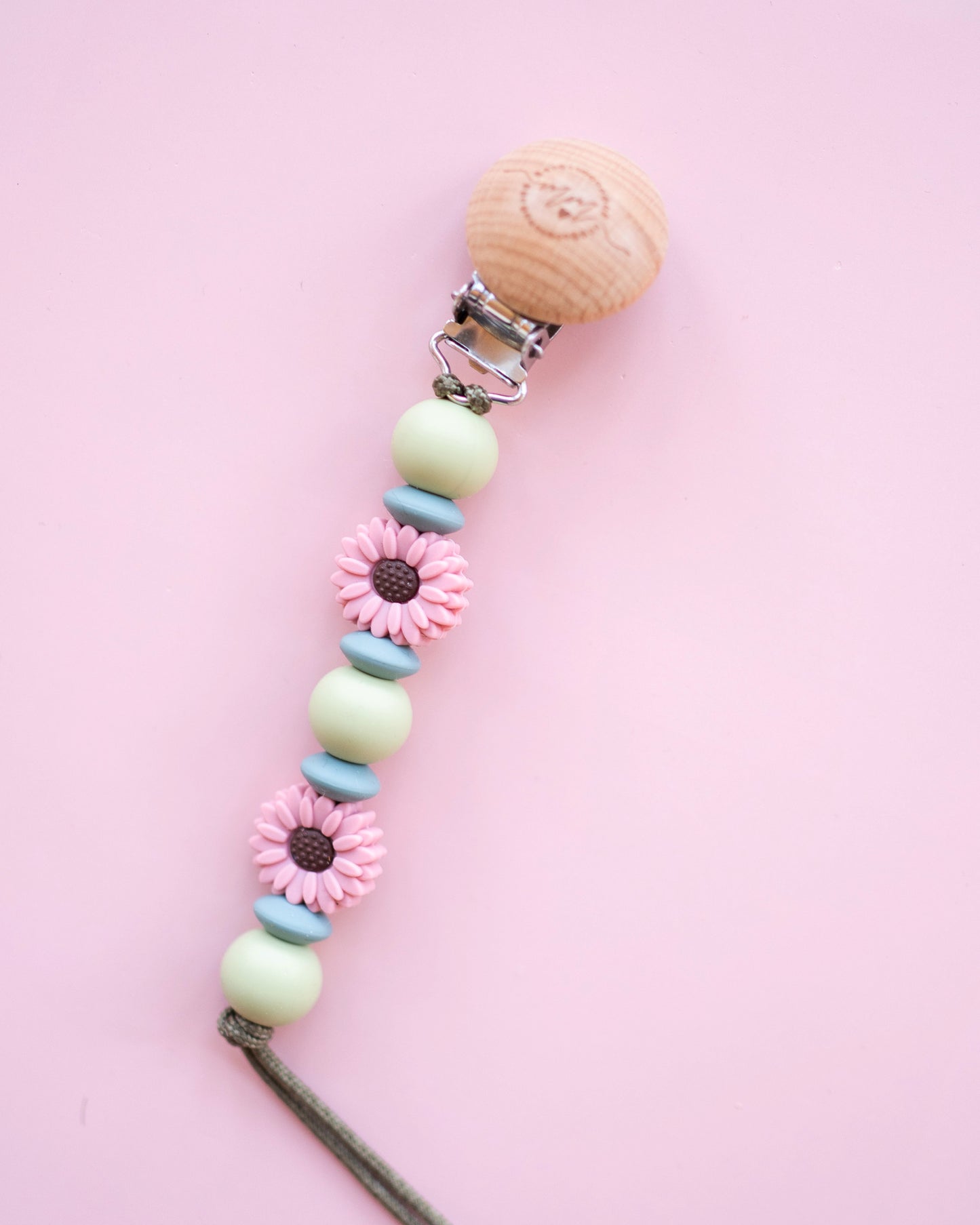 Flower Pacifier Clips