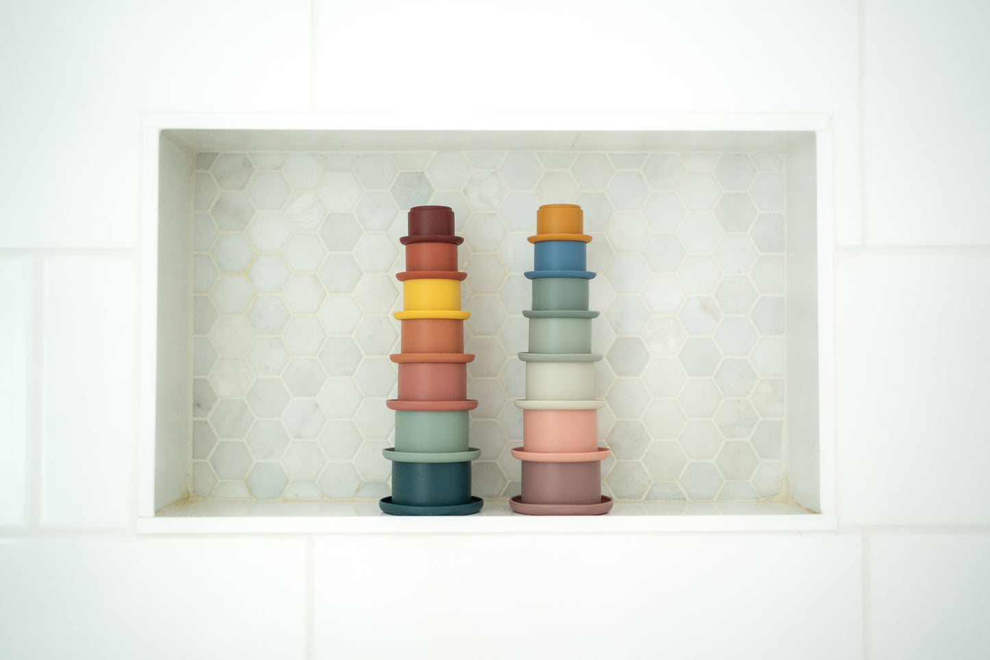 Silicone Stacking Cups