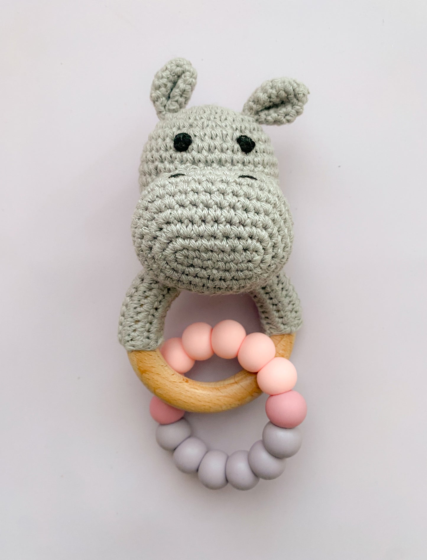 Hippo Buddy Rattle