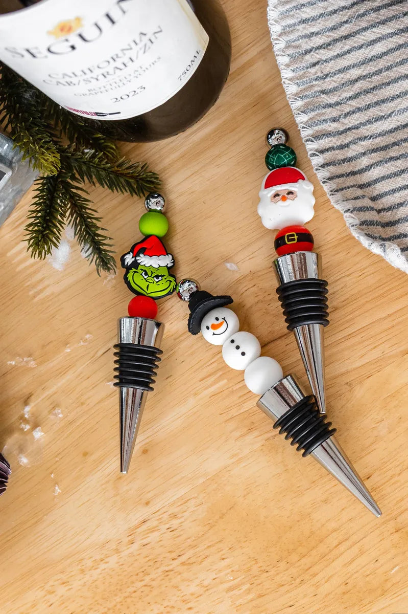 Christmas Wine Stoppers