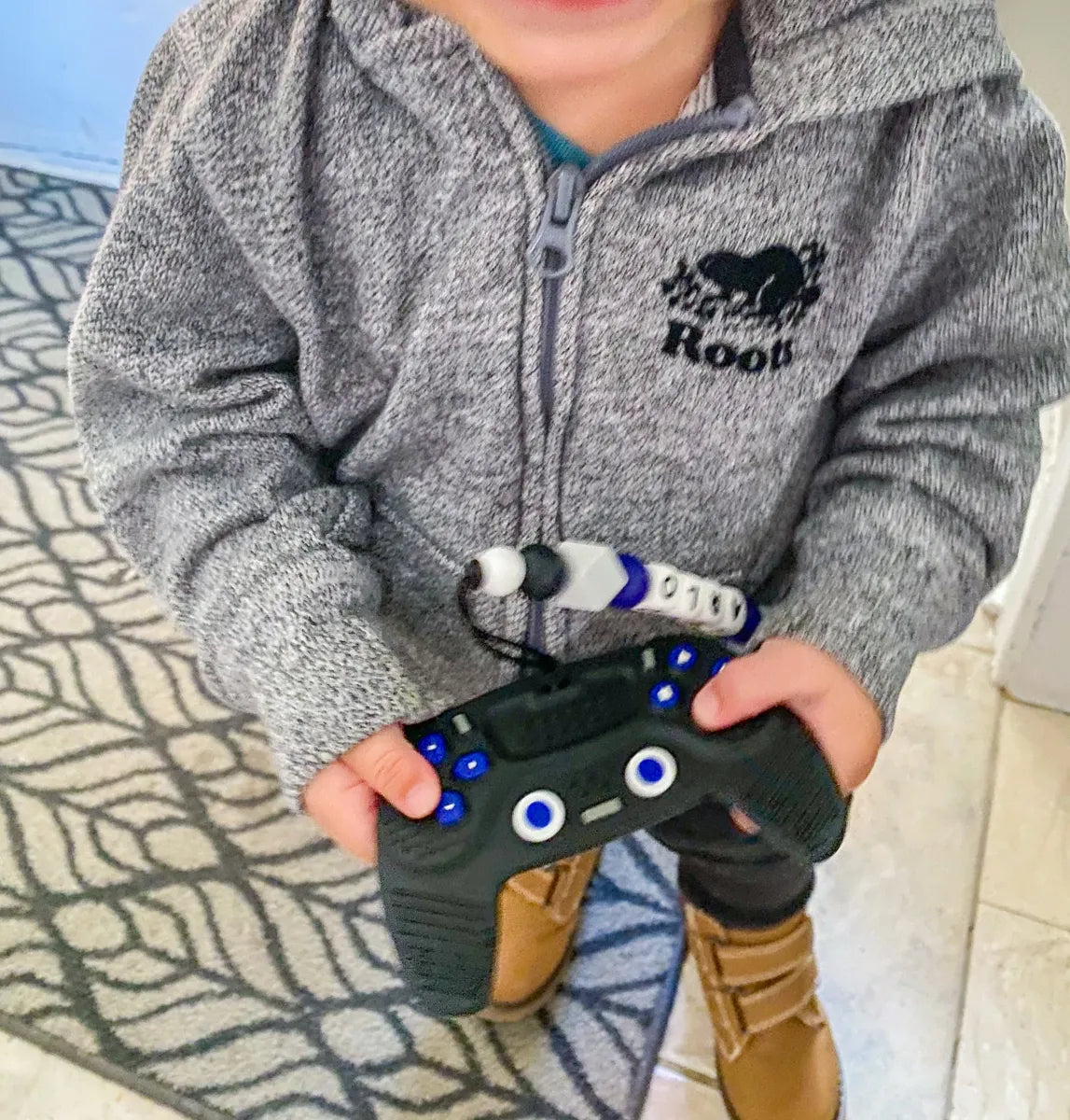 Video Game Teether + Clip