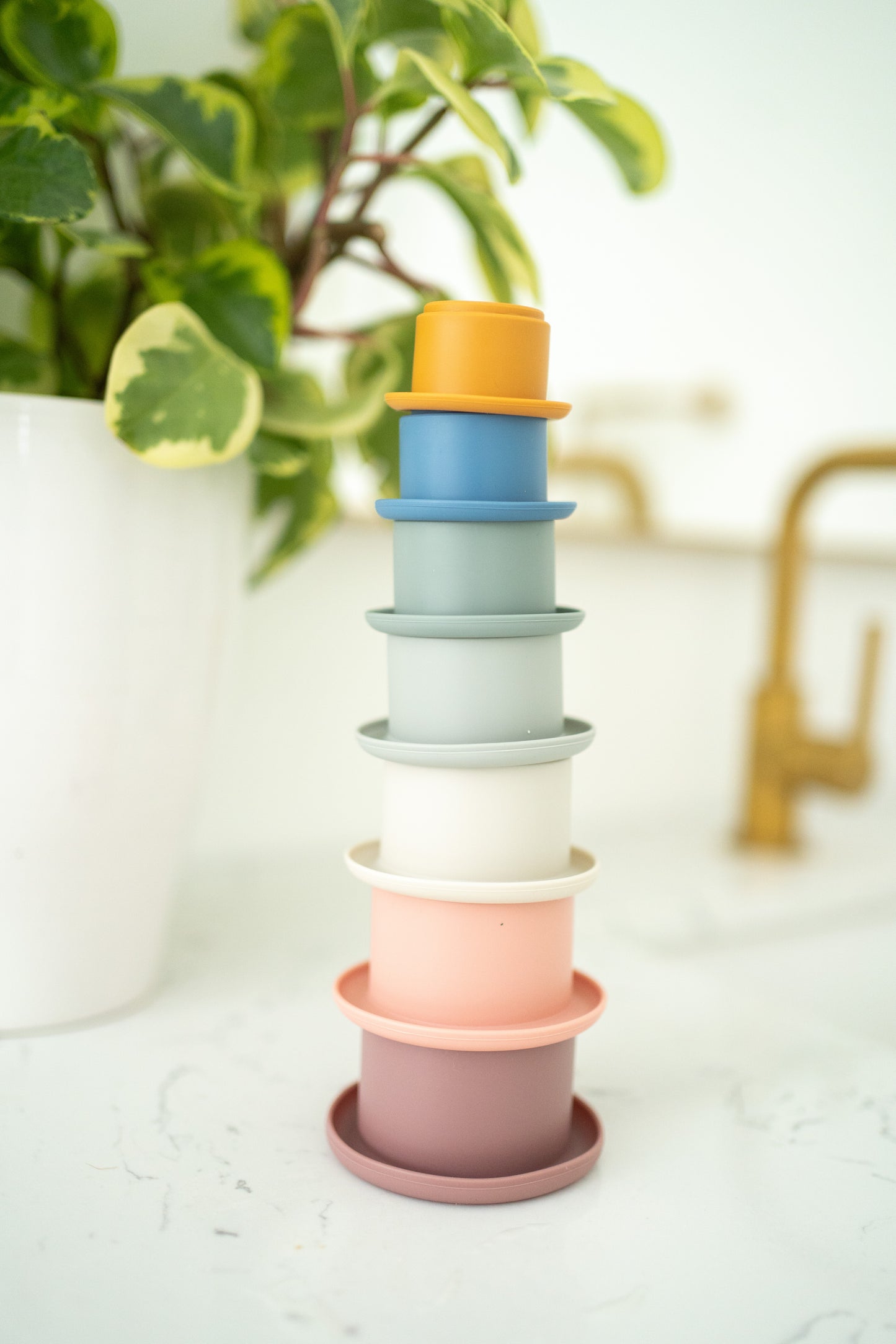 Silicone Stacking Cups