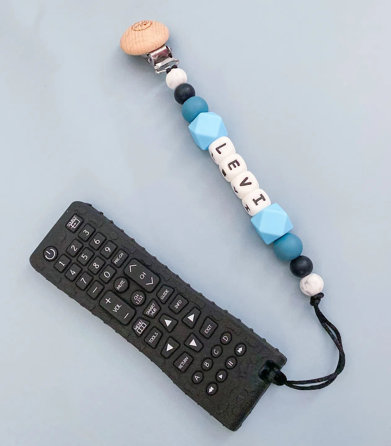 Tv Remote Teether + Clip