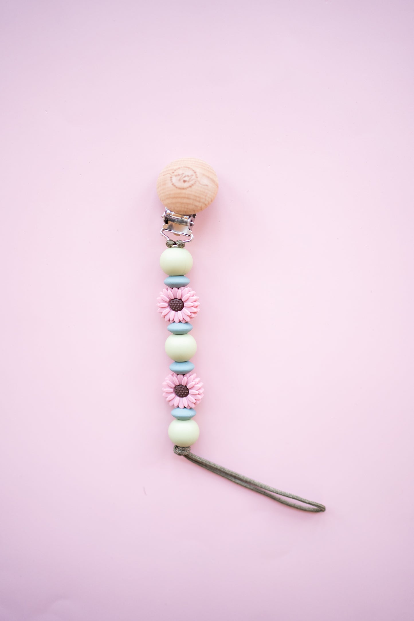 Flower Pacifier Clips