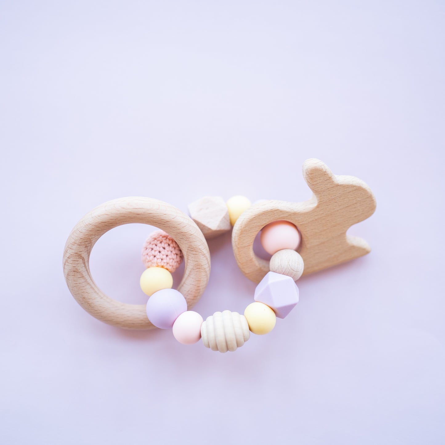 Bunny Wooden Teething Ring