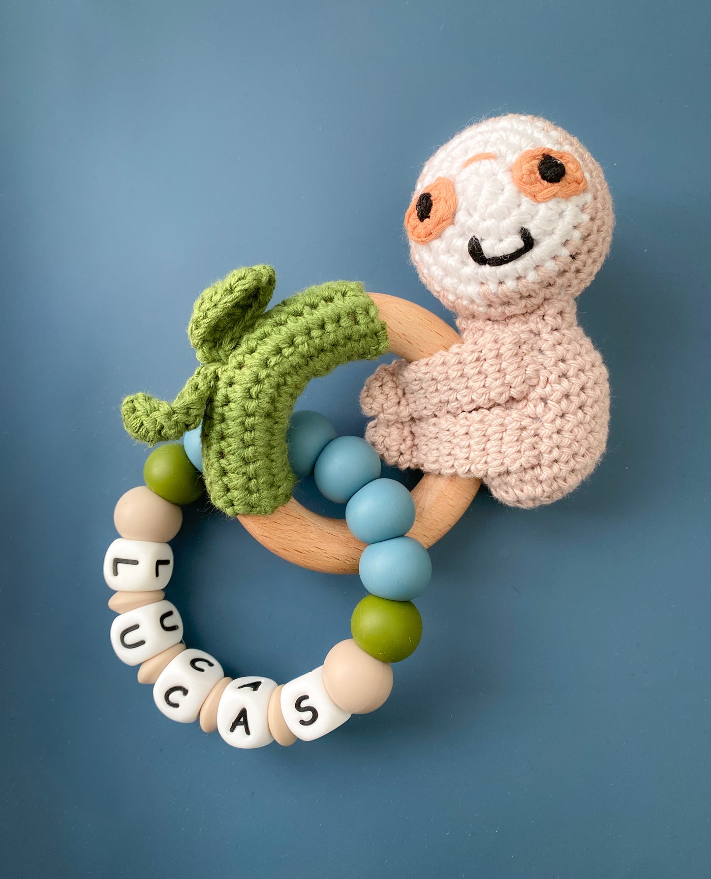 Sloth Buddy Rattle