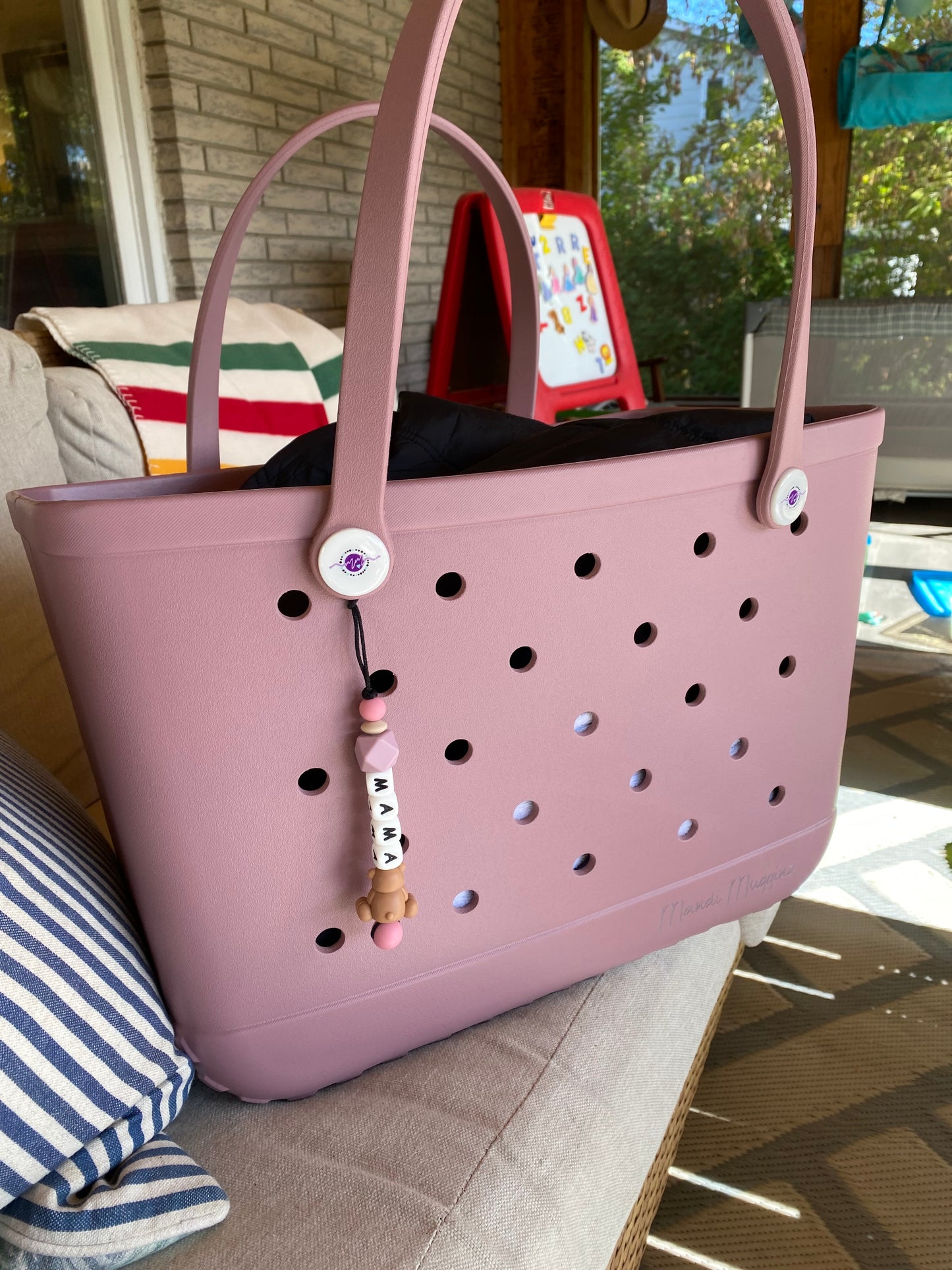 Misty Mauve Tote Bag