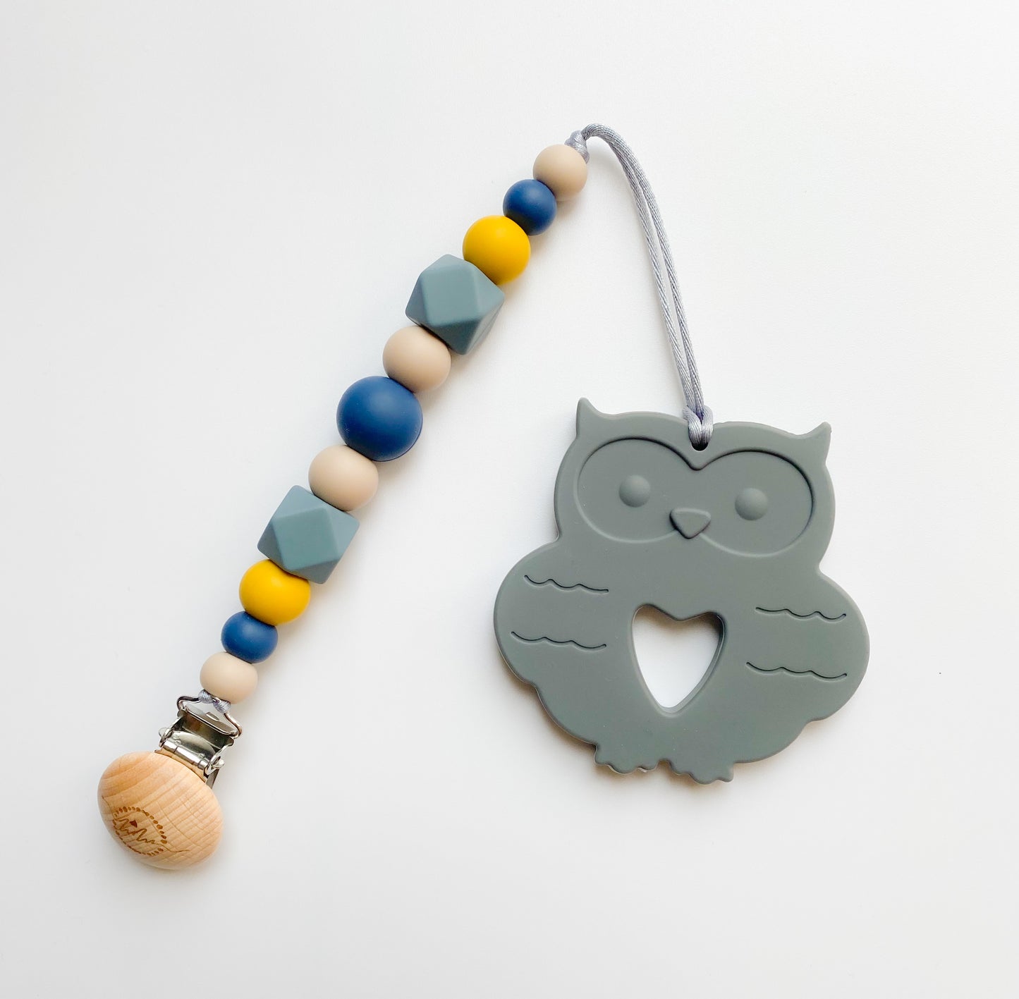 Owl Teether + Clip