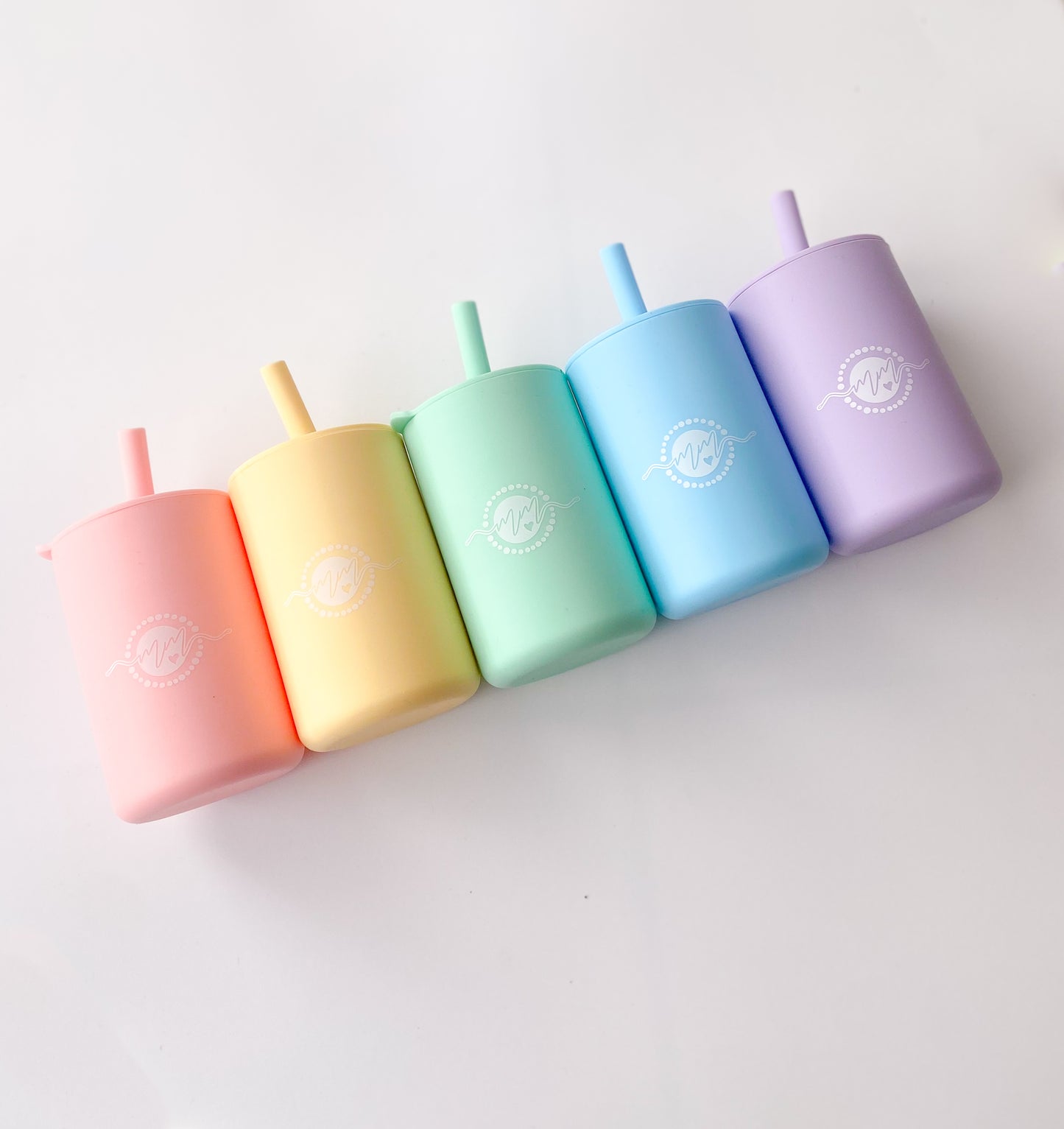 Silicone Straw Cups