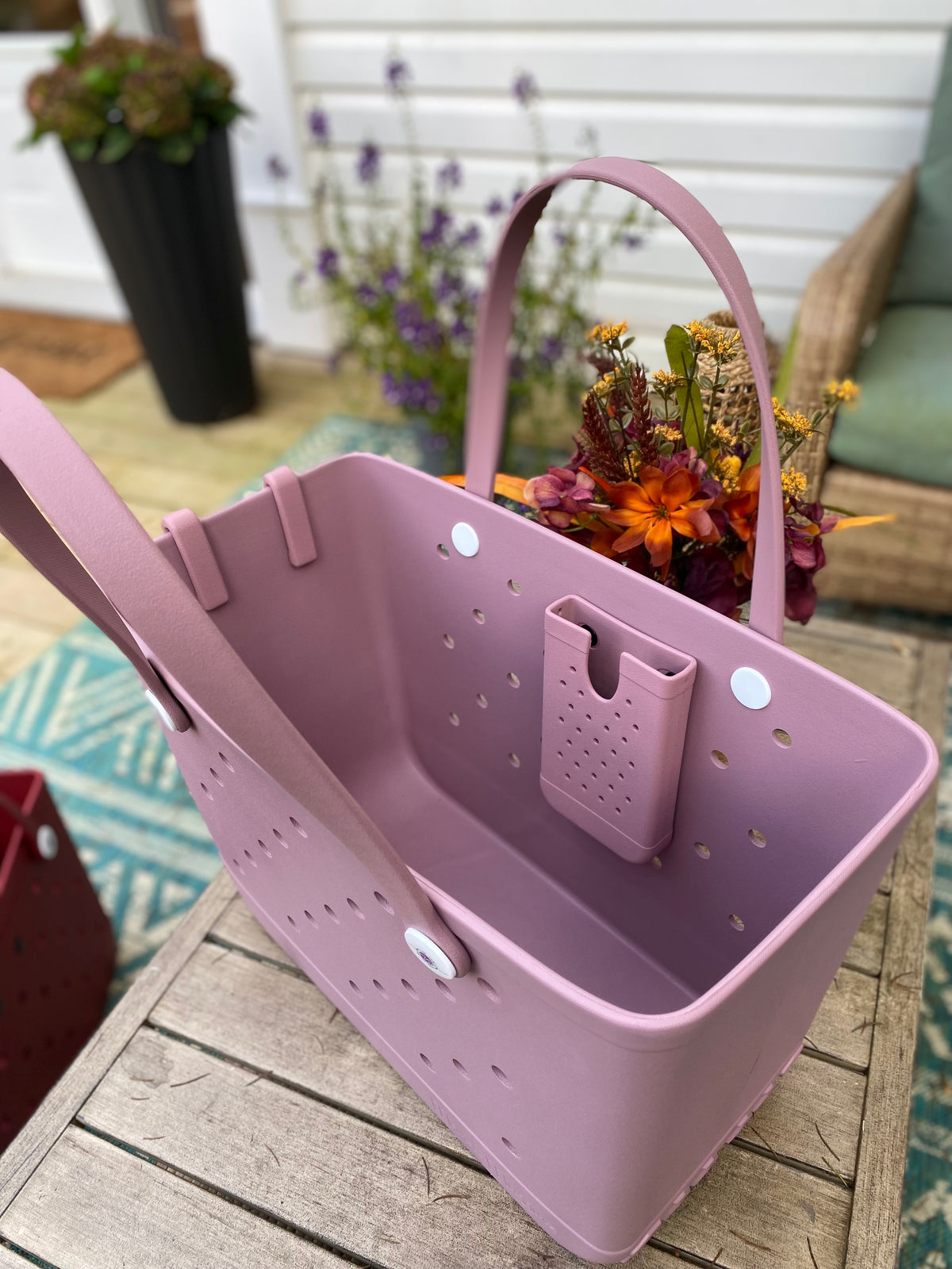 Misty Mauve Tote Bag