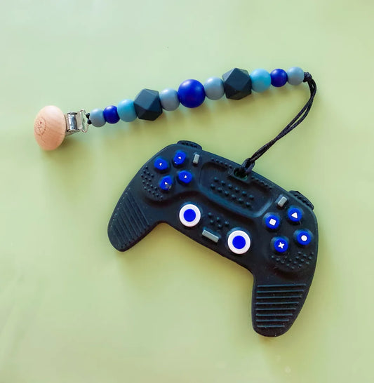 Video Game Teether + Clip