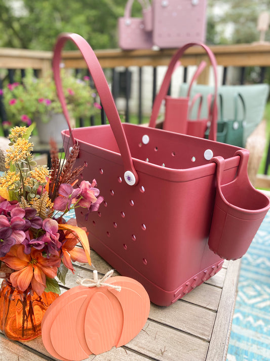 Cranberry Spice Tote Bag