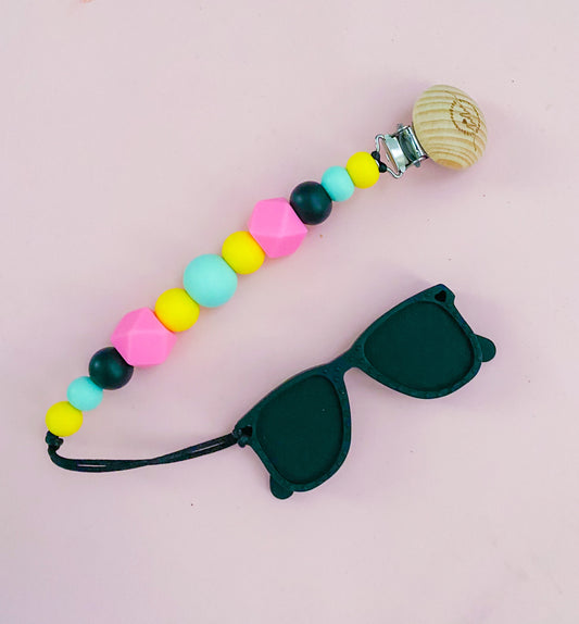 Sunglasses Teether + Clip