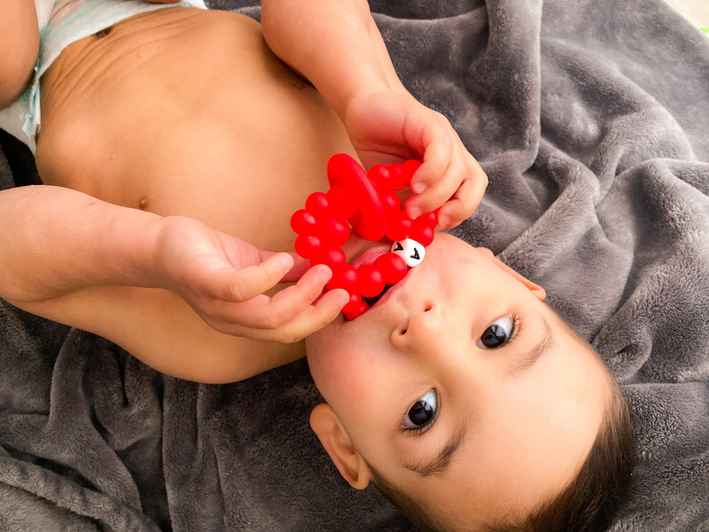 Beaded Heart Teethers