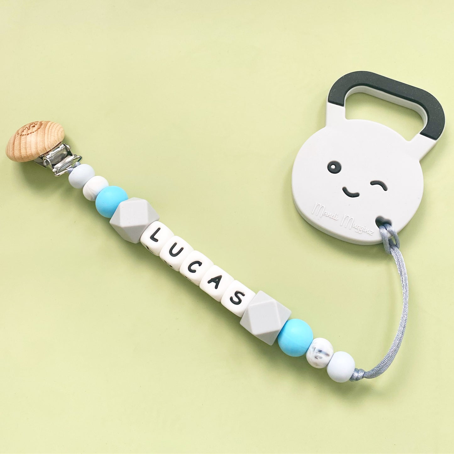 Kettlebell Teether + Clip