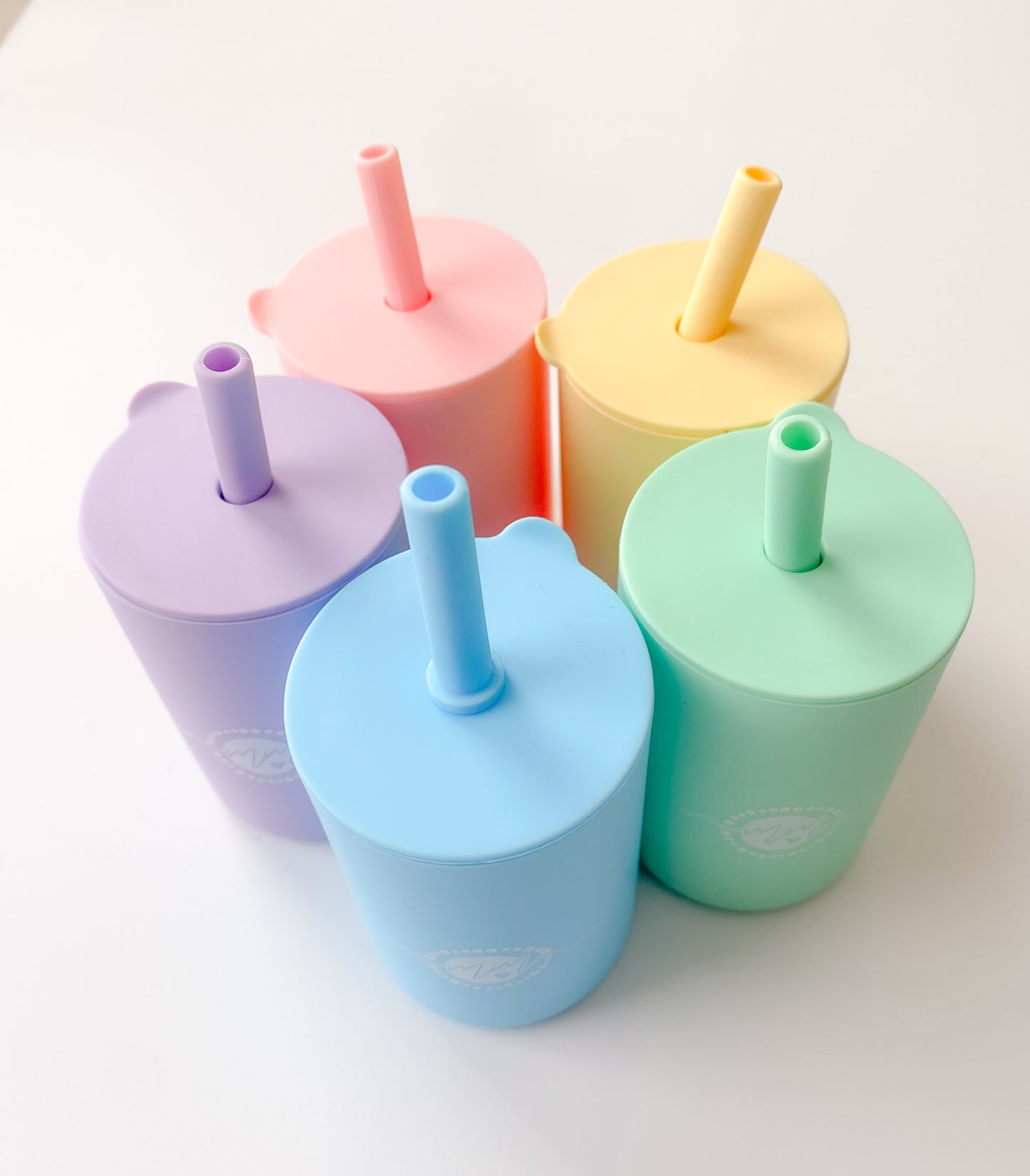 Silicone Straw Cups