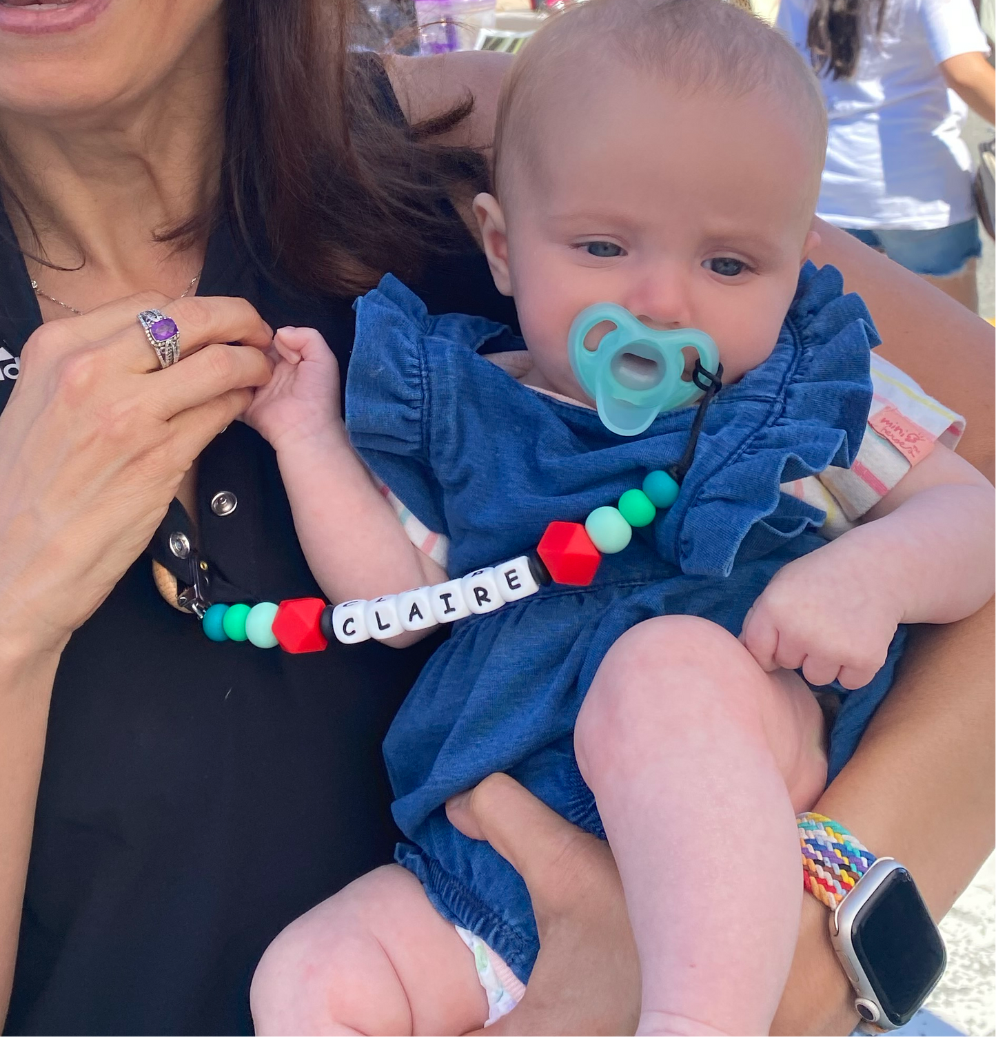 Watermelon Teether + Clip