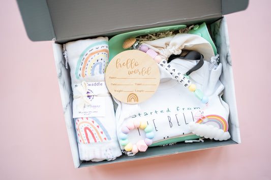 Rainbow Baby Gift Box