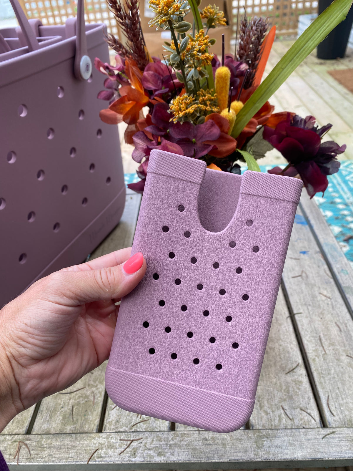 Misty Mauve Tote Bag