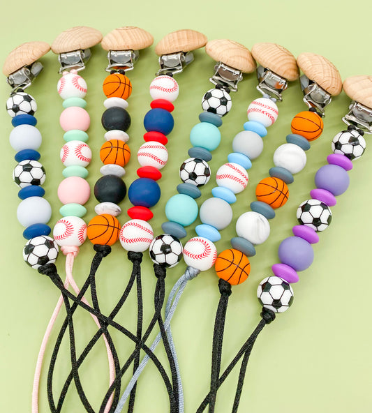Sport Pacifier Clip
