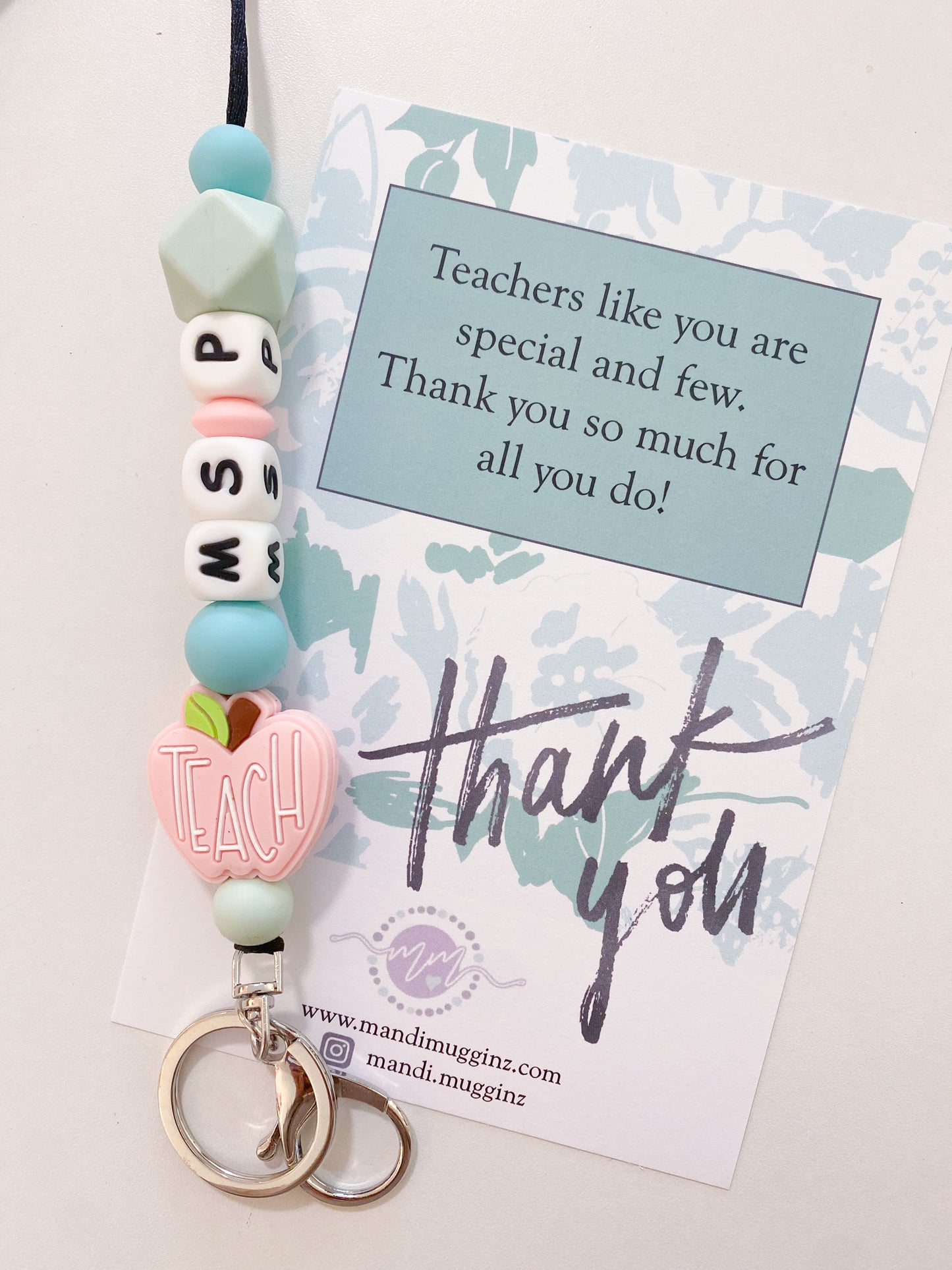 Personalized Teacher Lanyards