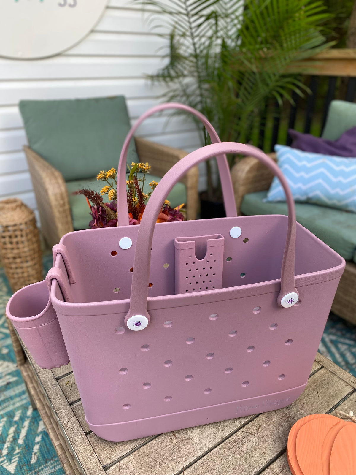 Misty Mauve Tote Bag