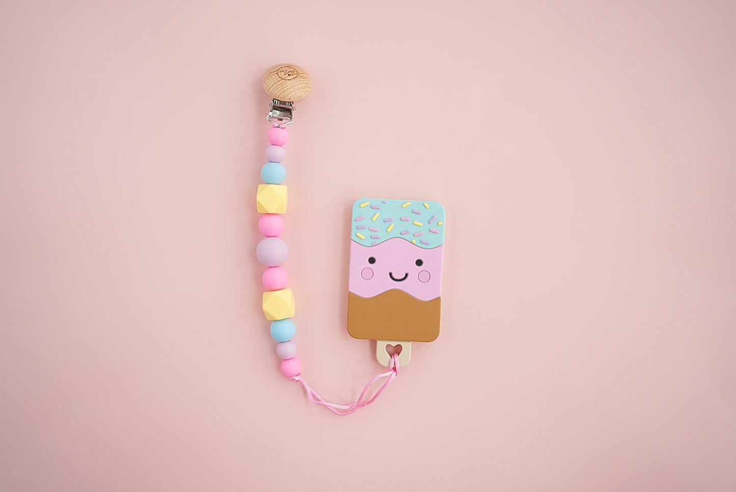 Popsicle Teether + Clip