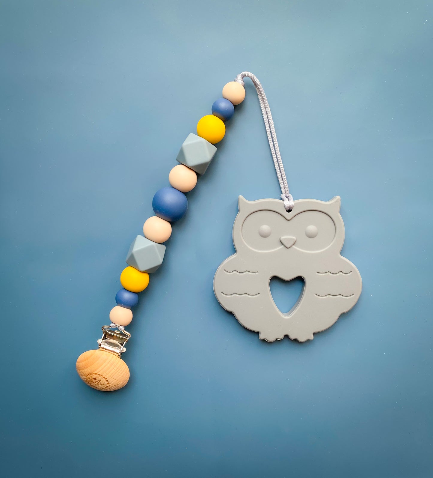 Owl Teether + Clip