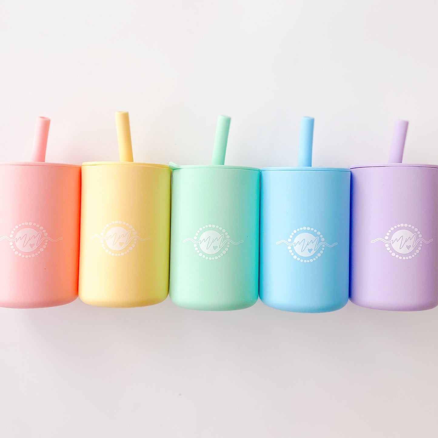 Silicone Straw Cups