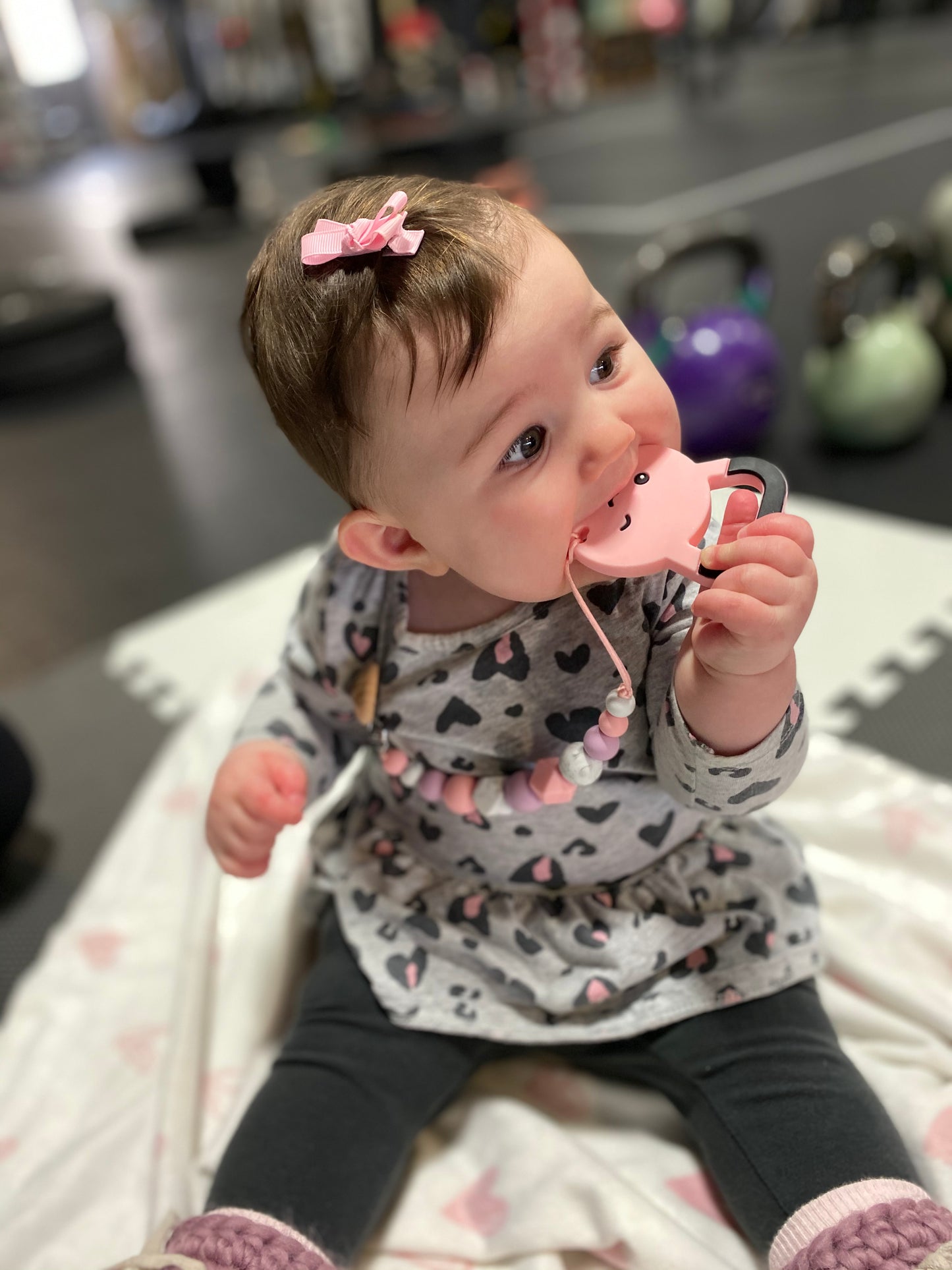 Kettlebell Teether + Clip