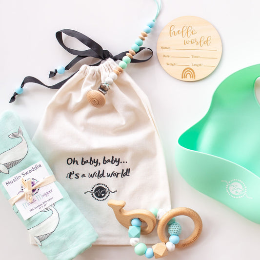 Whale Baby Gift Box