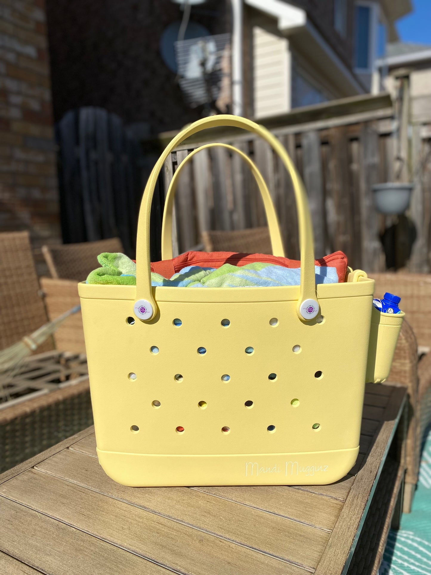 Lemon Sorbet Tote Bag