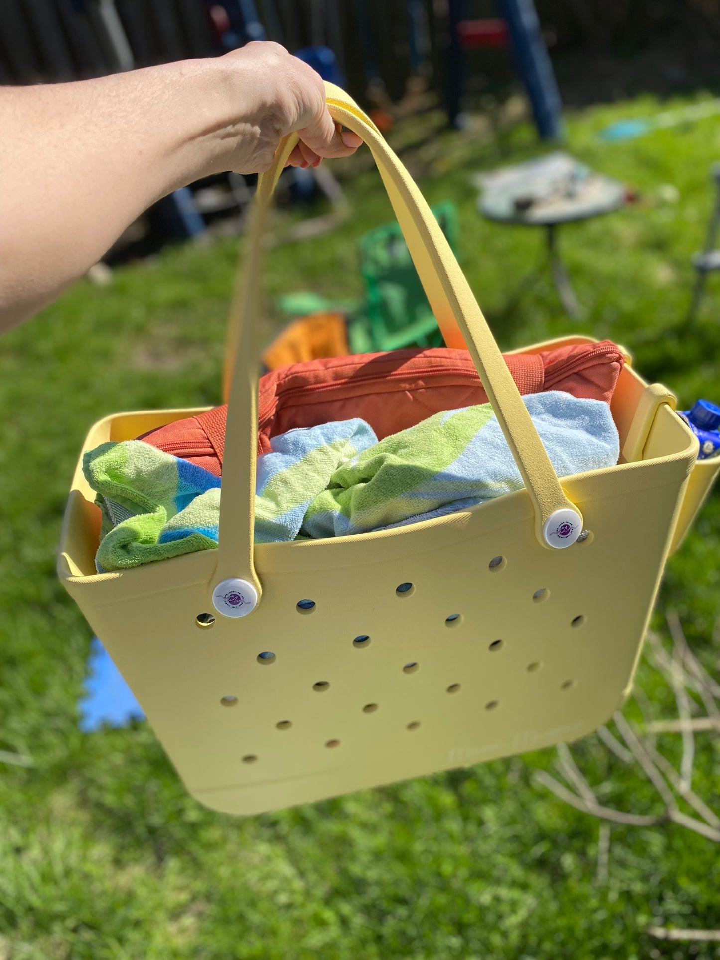 Lemon Sorbet Tote Bag