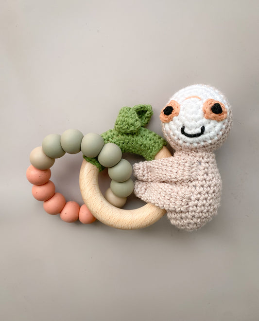 Sloth Buddy Rattle