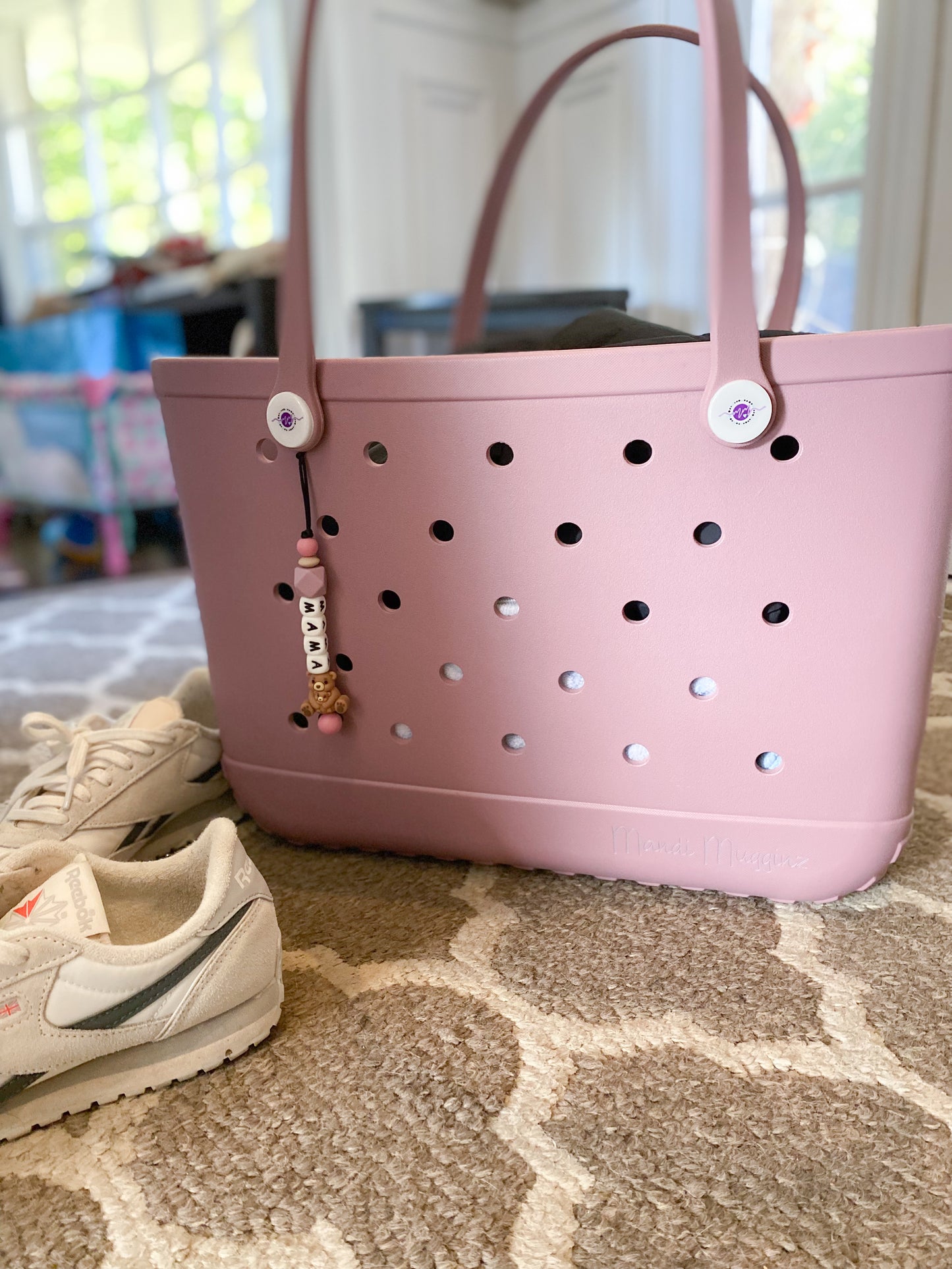 Misty Mauve Tote Bag