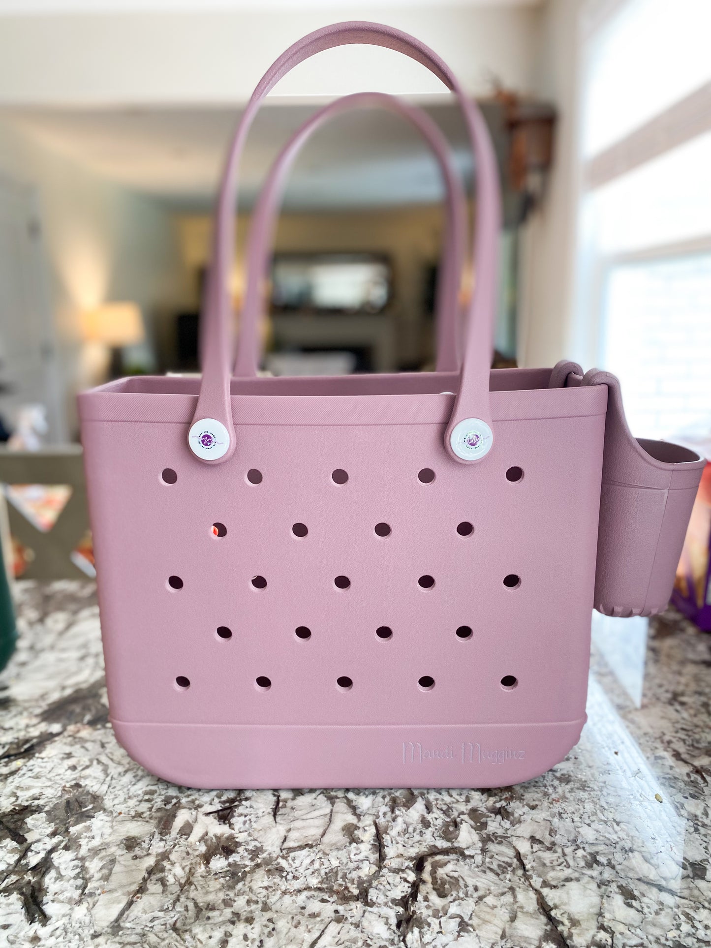 Misty Mauve Tote Bag