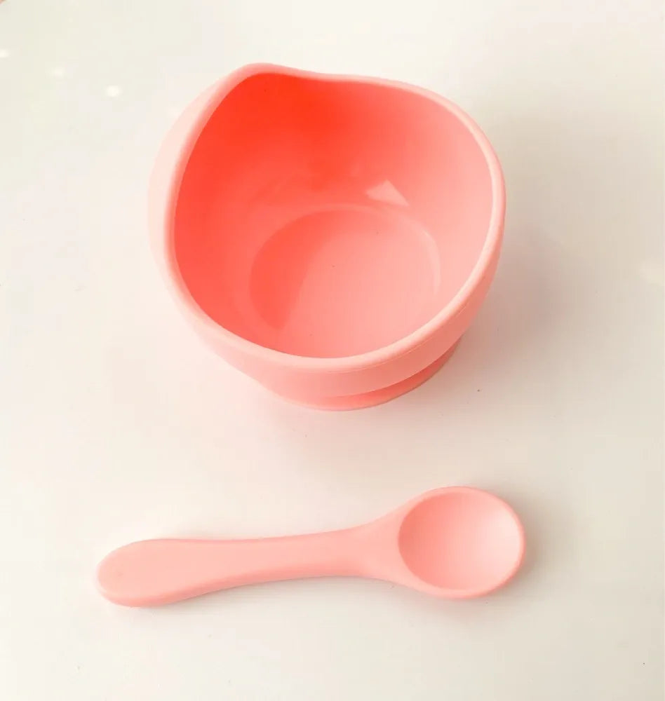 Silicone Bowl and Spoon